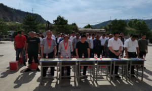 宝塔区甘谷驿镇开展“奋斗百年路，起航新征程”党史教育宣讲活动