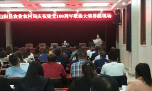 红色热土 奋进山阳“歌曲大赛”暨“再唱山歌给党听”主题文艺活动