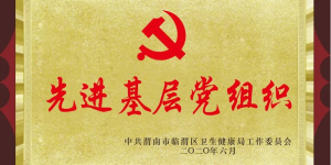 渭南市第二医院：荣获“先进基层党组织”荣誉称号
