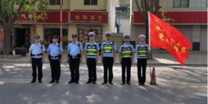 黄龙县公安局交管大队：坚守守初心勇担使命， 全力应对高温交通安全管理工作