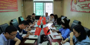 紫阳县委组织部开展党史学习教育第六次集中学习